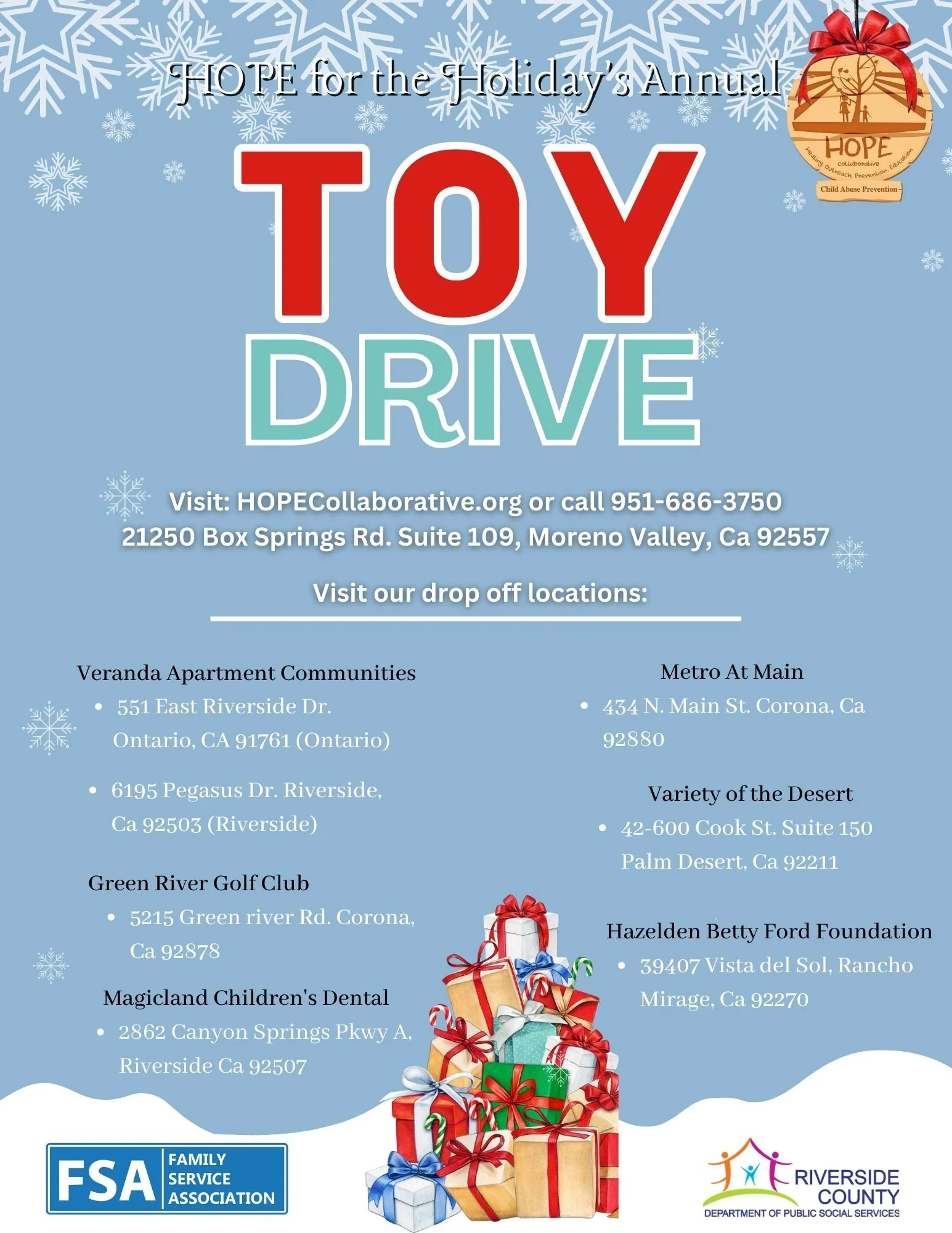Hope for the Holidays — HOPE Collaborative